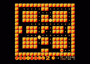 Pac-Ball 2 (F) (1991) [CPC Infos] screen shot game playing